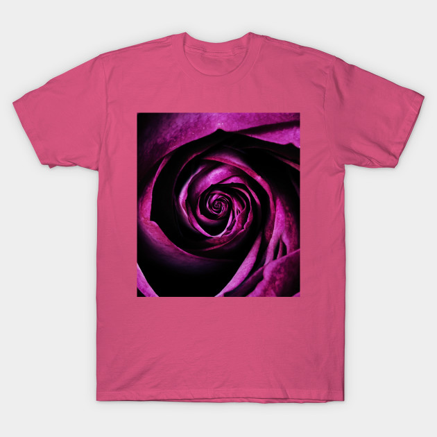 Purple rose open bud by BumbleBambooPrints